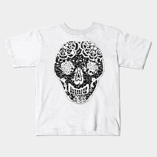 Tribal Sugar Skull Kids T-Shirt